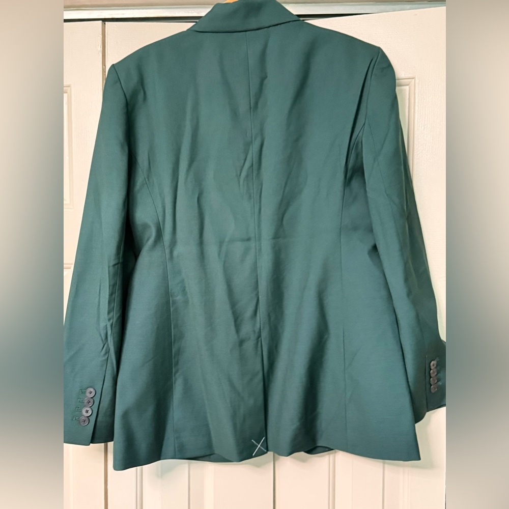 *NWT* Ann Taylor Forest Green Blazer Size 8 - Picture 4 of 5